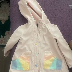 Cynthia Rowley Kids Pastel Hooded Raincoat
